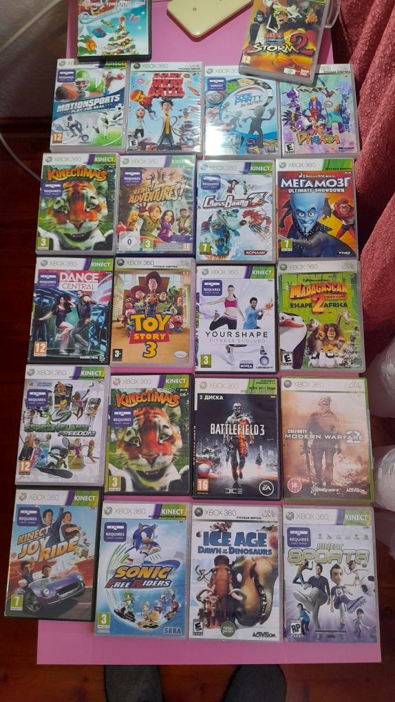 Срочно  xbox и диски