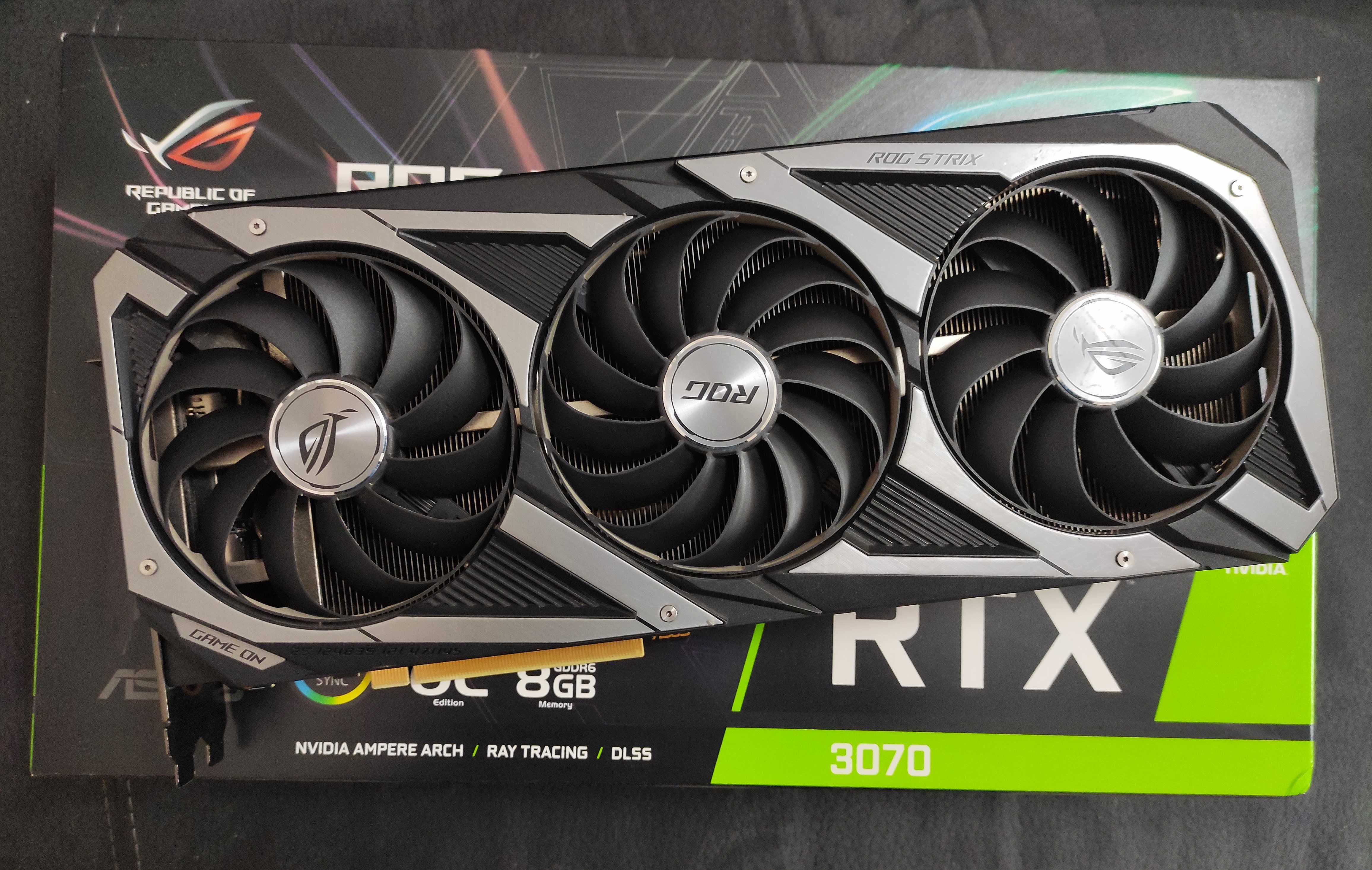 ASUS ROG STRIX RTX3070 8G Gaming видео карта