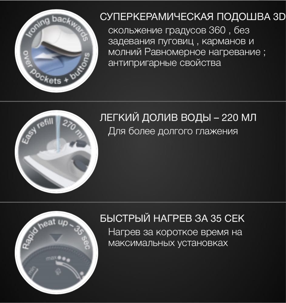 BRAUN утюг оригинал с гаранти