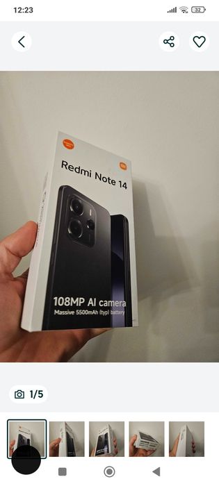 Telefon XIAOMI Redmi Note 14 RAM 6Gb/128Gb