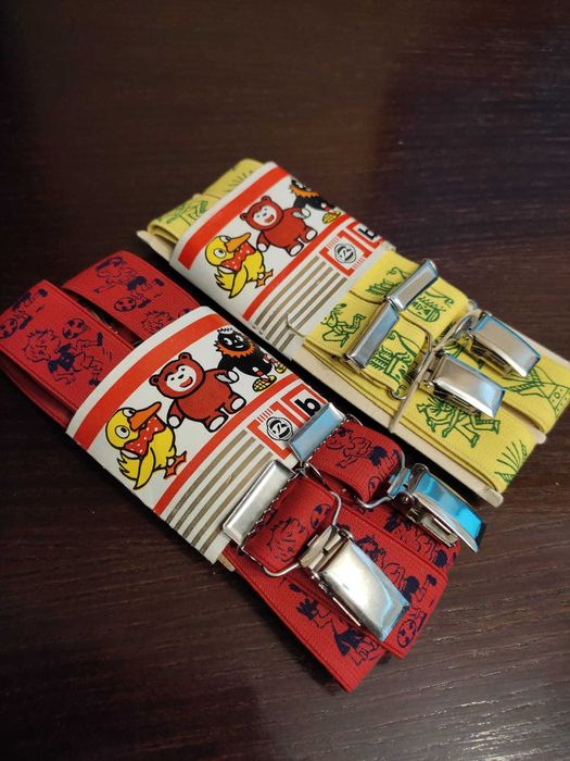 Подтяжки детские клипс новые СССР произведено в ГДР