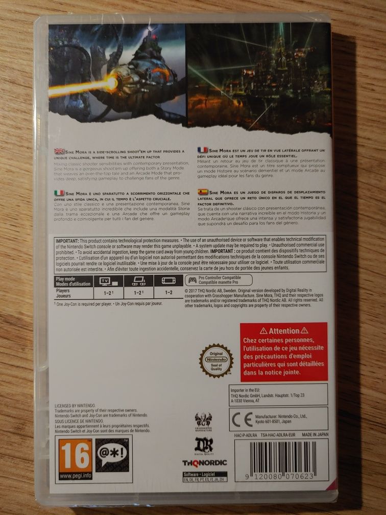 Joc Nintendo Switch Sine Mora Ex