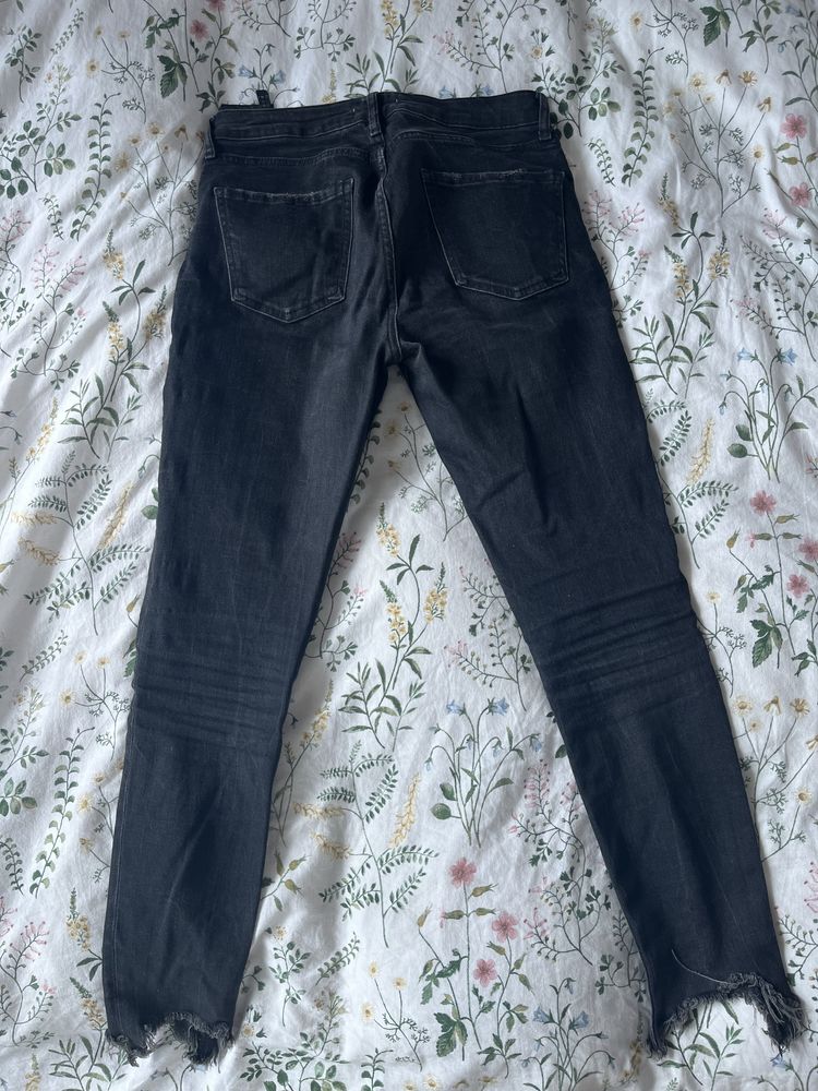 Черни skinny дънки Zara