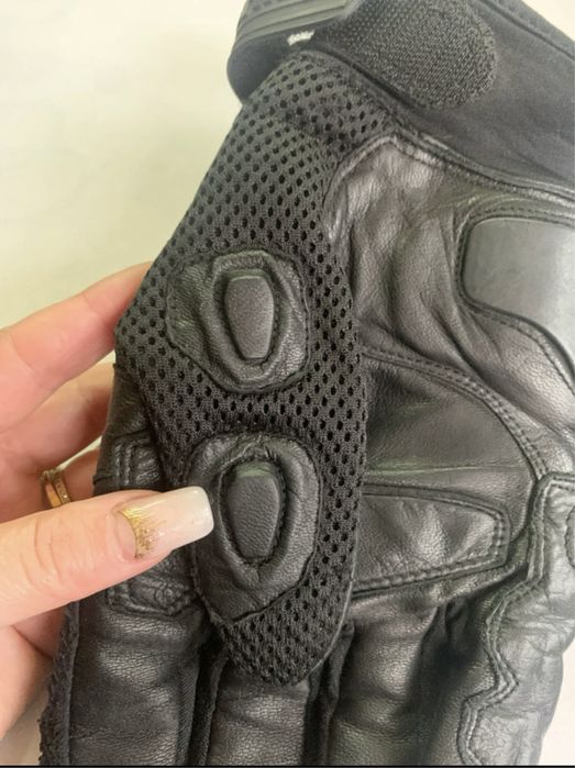 Mănuși moto Vanucci din piele, protecții rigide – mărime 3XL / 12