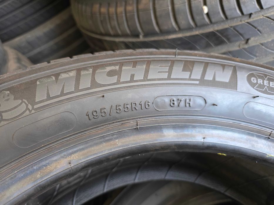 2бр Като нови Летни гуми 195 55 16 - Michelin