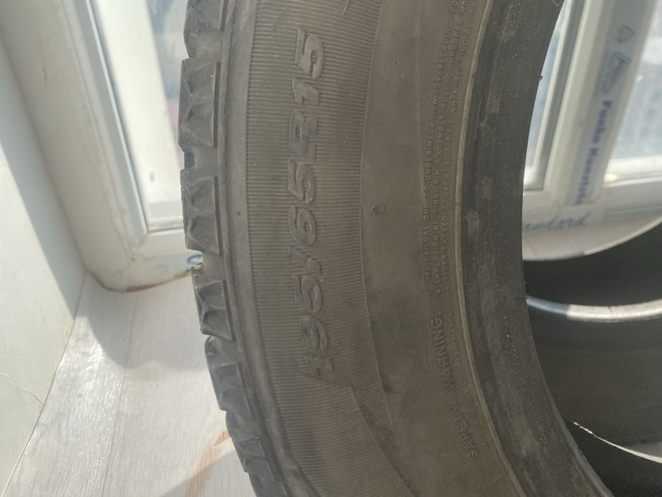 Зимние шипованные шины 195/65R15