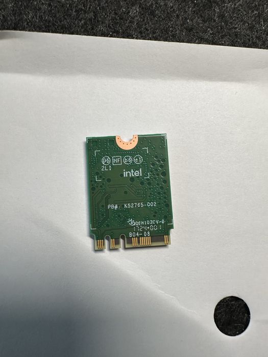 Мрежова карта Intel AX210 2230 2x2 6GHz, Wi-Fi 6, Bluetooth ГАРАНЦИЯ