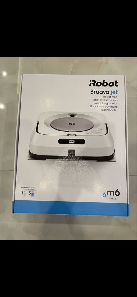 Прахосмукачка робот iRobot Roomba i7 и iRobot Braava M6 за мокро