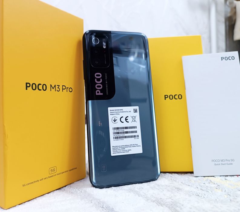 Xiaomi POCO M3 Pro + Документы в хорошем состоянии.