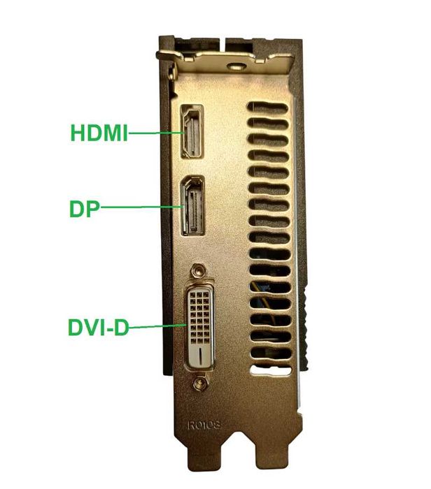 RX 580 2048SP, 8GB GDDR5 256-bit, DVI-D / HDMI / DP, 1 x 6 pini