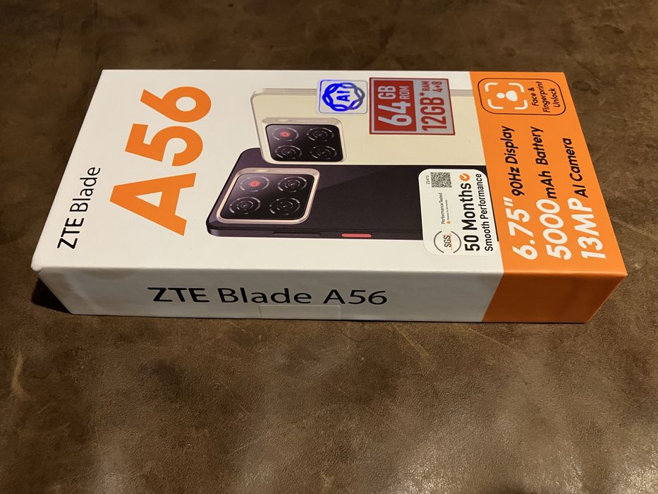 ZTE Blade A56 smrt phone,буквално чисто нов