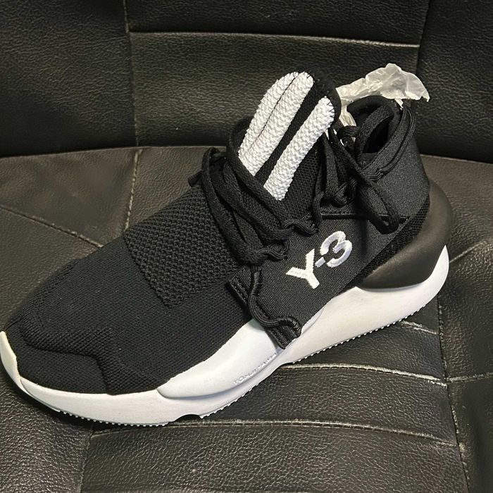 Adidasi Y-3  Kaiwa Knit Black White