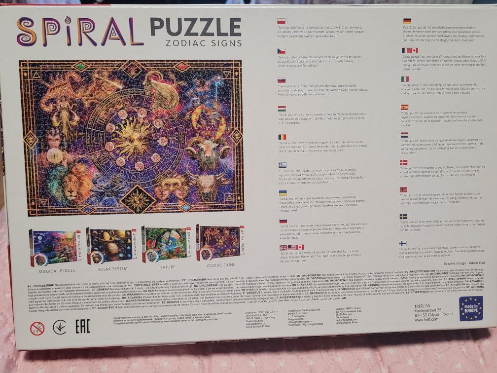Puzzle 1040 piese Trefl Zodiac