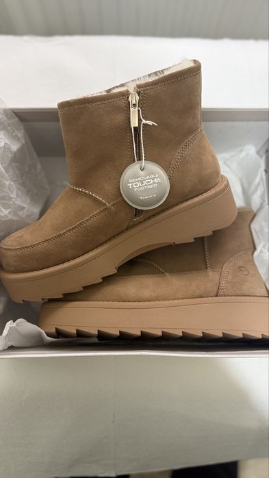 Ghete piele intoarsa Tamaris, mas. 38