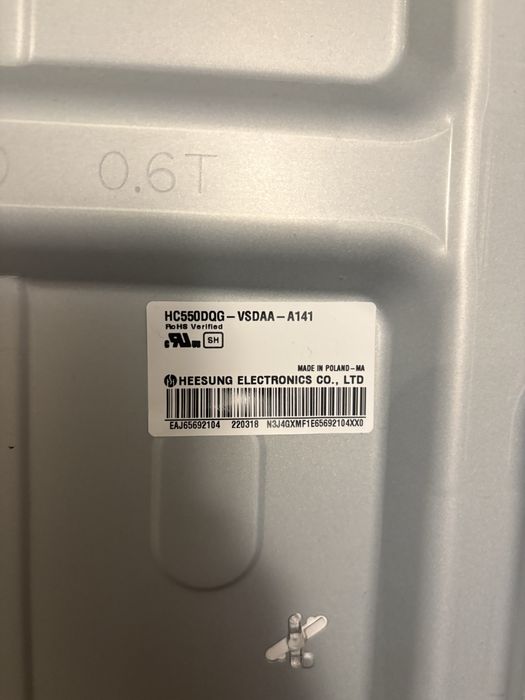 Платки от LG 55NANO753PR Smart телевизор