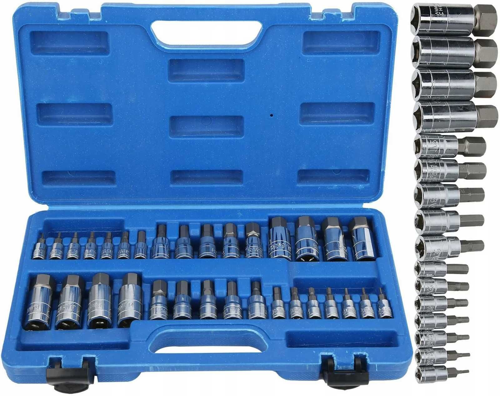 Trusa chei imbus hexagonale metrice 2-19mm si inch 5-64-¾ (VRF08069)
