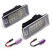 Set 2 Lampi Numar LED Canbus compatibile cu VW, AUDI, SKODA, Seat