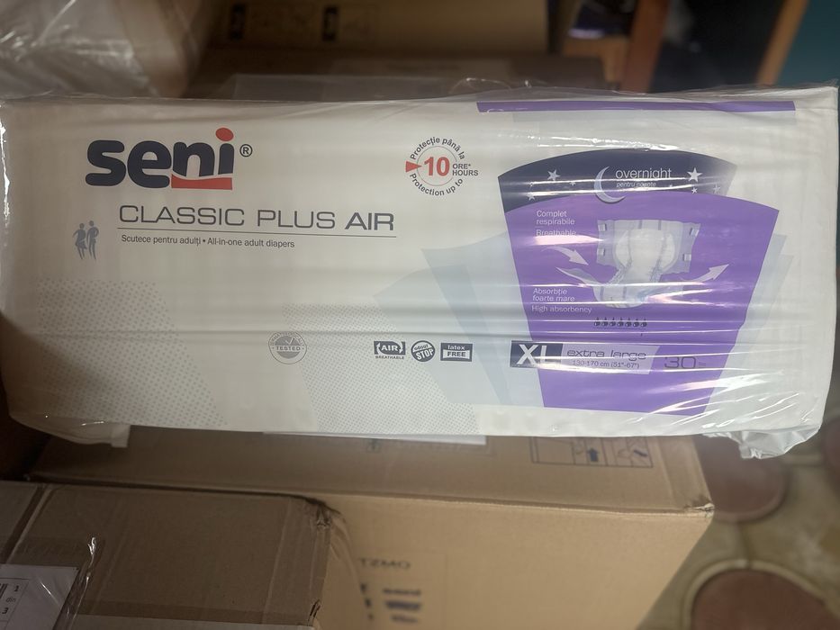 Pampers Seni L și XL cu 7 picături