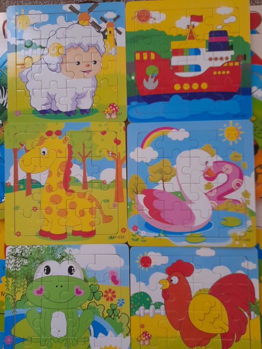 Дървени пъзели в отлично състояние