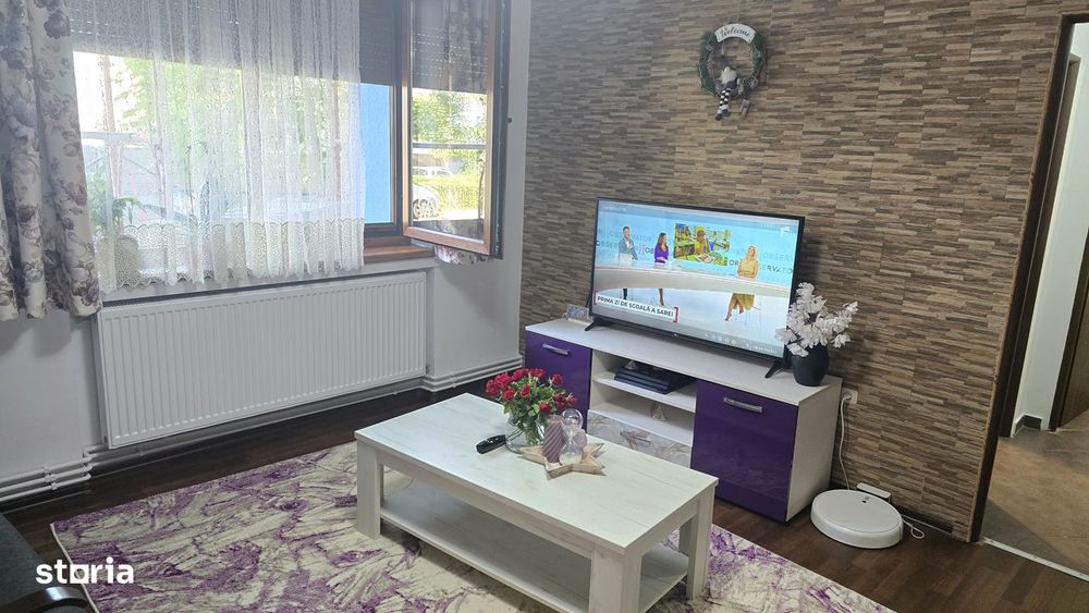 Vand apartament 2 camere in Deva, zona I. Traian, parter, mobilat,