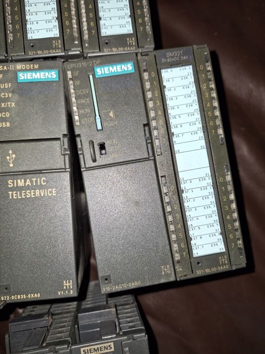PLC-uri Siemens și module DI/DO AI/AO