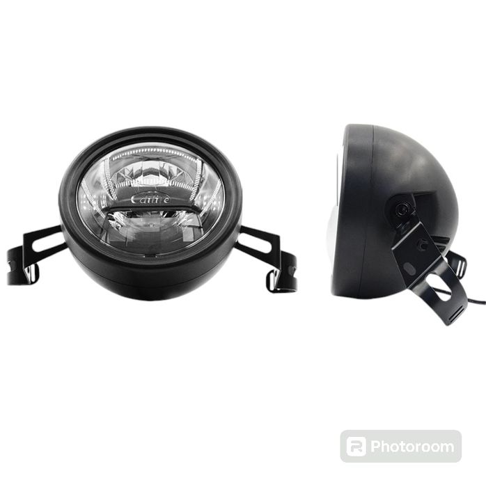 Lumina LED far fata Bobber, bicicleta electrica,  36-48v