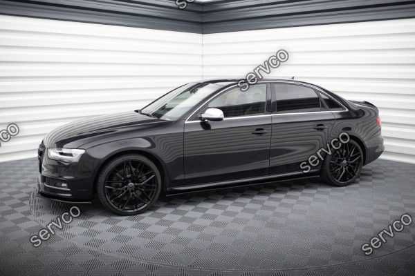 Praguri Audi A4 S4 B8 SLINE 2008-2015 v1 Maxton Design