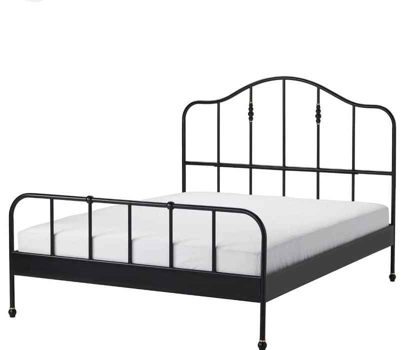 Vand pad negru cadru fier