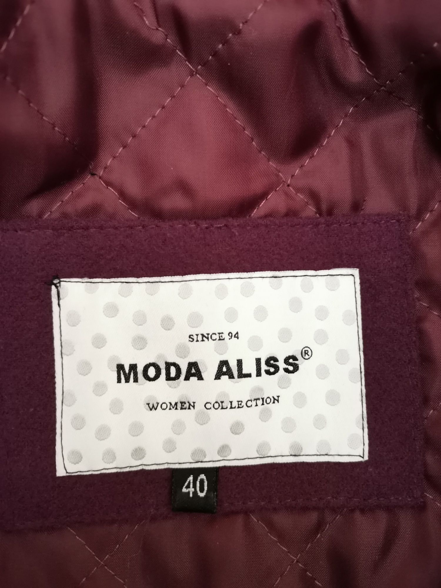 Palton dama Moda Aliss mărime 40