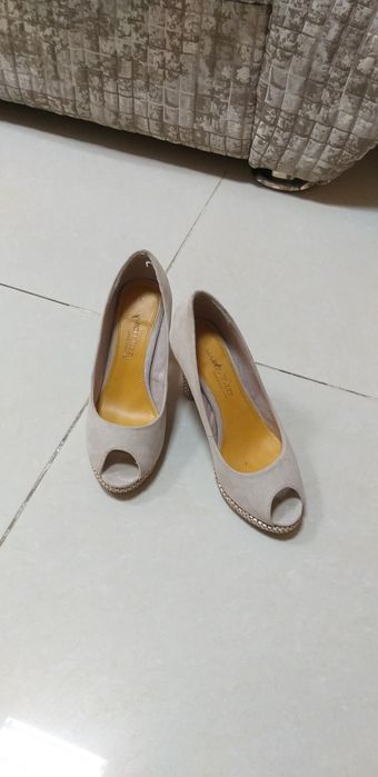 Туфли замшевые, фирменные