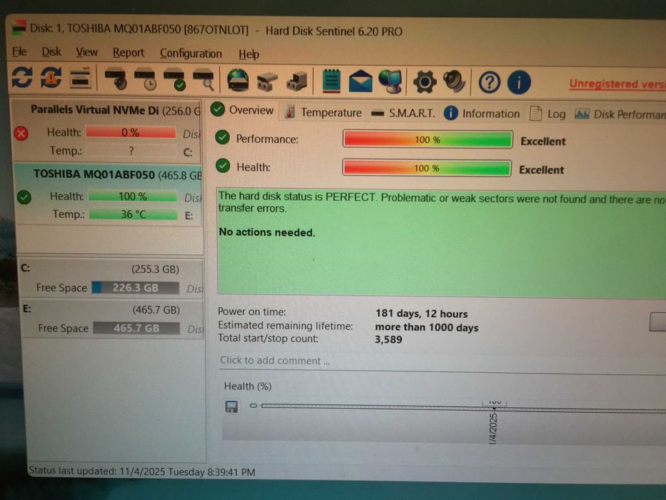 hdd extern 500 gb, sanatate 100%, hard disk portabil