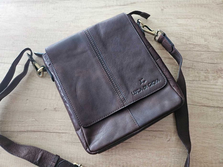 Geanta piele barbati/unisex