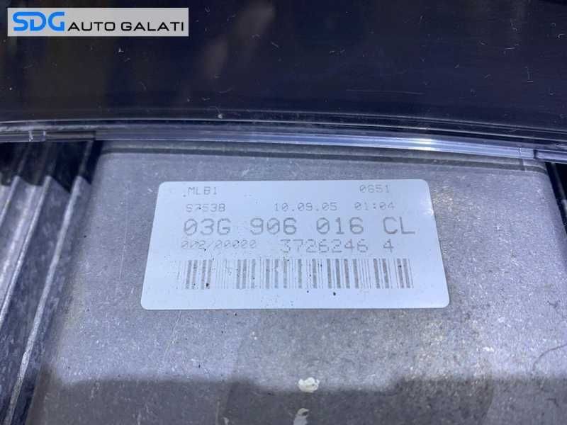 Kit Pornire ECU Calculator Motor Cip Cheie si Imobilizator Audi A4 B7 2.0 TDI BLB 140CP 2005 - 2008 Cod 03G906016CL 0281012267 [LC1338]