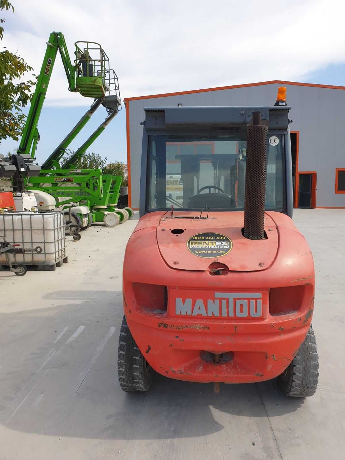 Мотокар 2500 кг Manitou MSI25D ПОД НАЕМ - Високопроходим