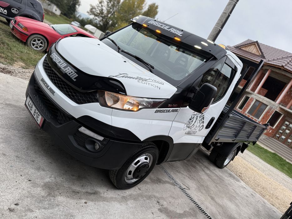Vand iveco Daily 35c15-2016 Bena 3.70 basculabil pe cutie