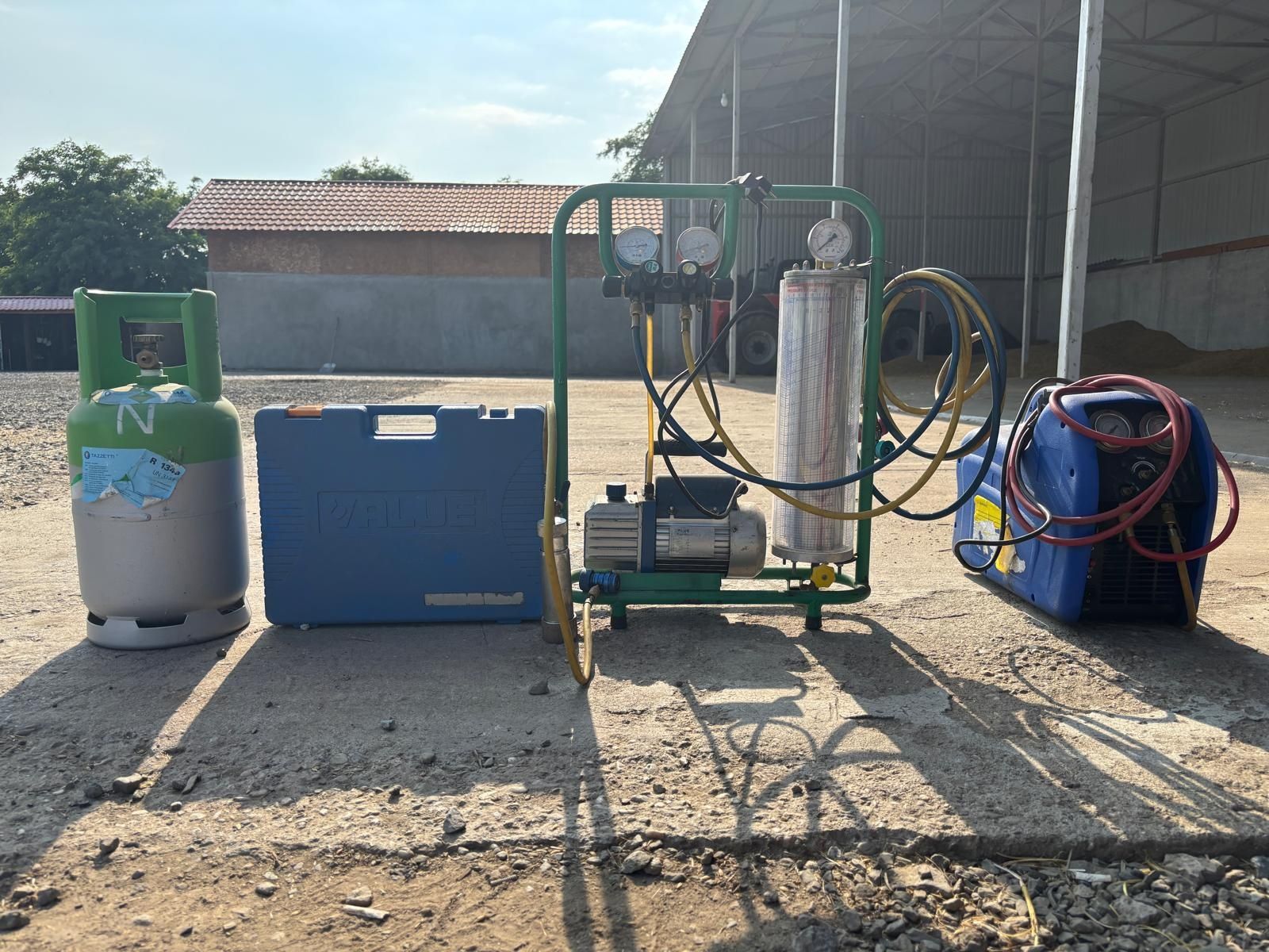 Vand statie incarcare freon