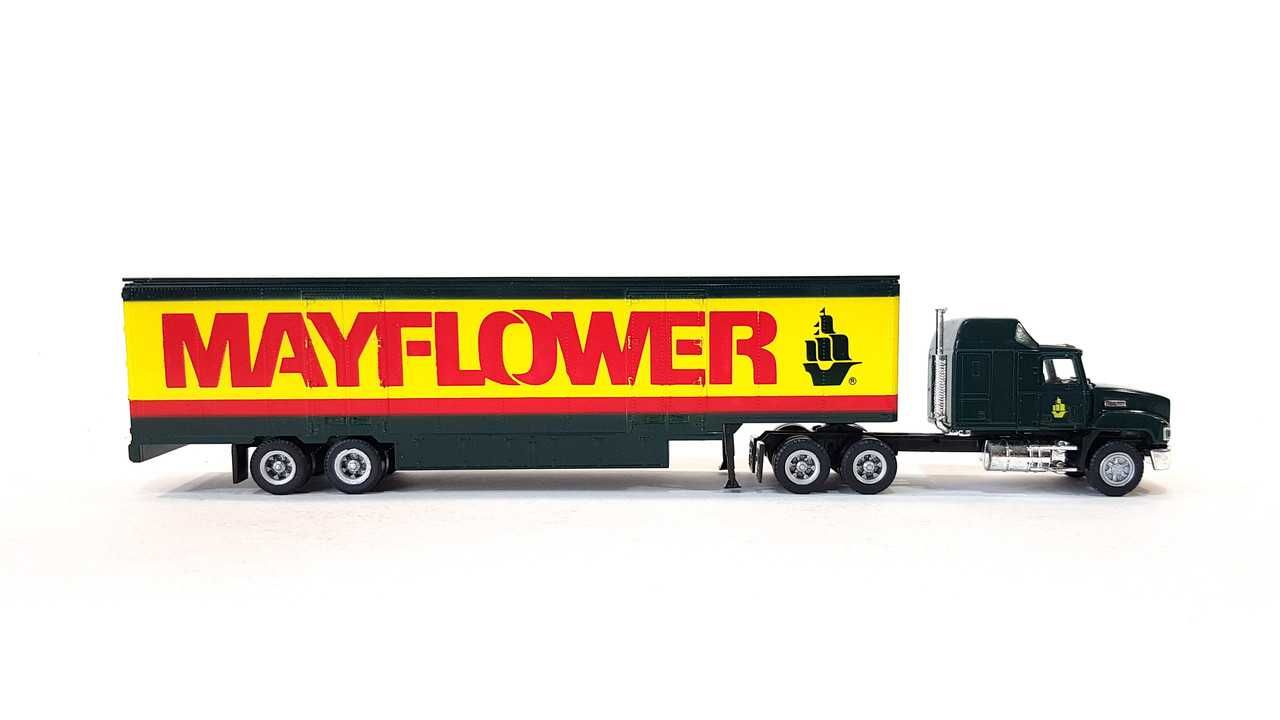 Mack CH-600  Truck Trailer  "MAYFLOWER"   Herpa  -  1/87