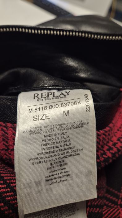 Кожено яке мъжко естествена висикокачествена агнешка кожа