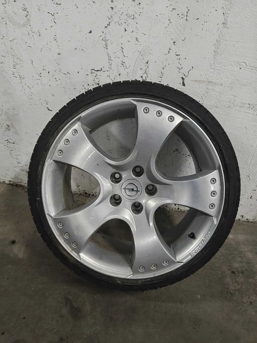 Jante IRMSCHER 8x18 5x110 ET38 Opel cu Goodyear Eagle F1 215/35R18 NOI