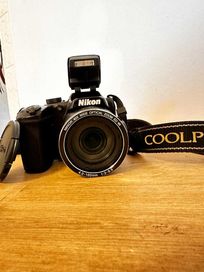 Дигитален фотоапарат Nikon COOLPIX B500, 16MP, Черен