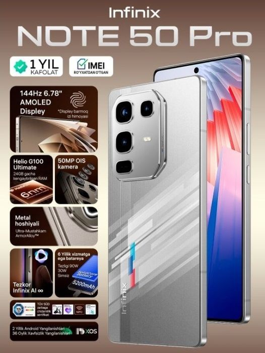 Infinix note 50 pro
