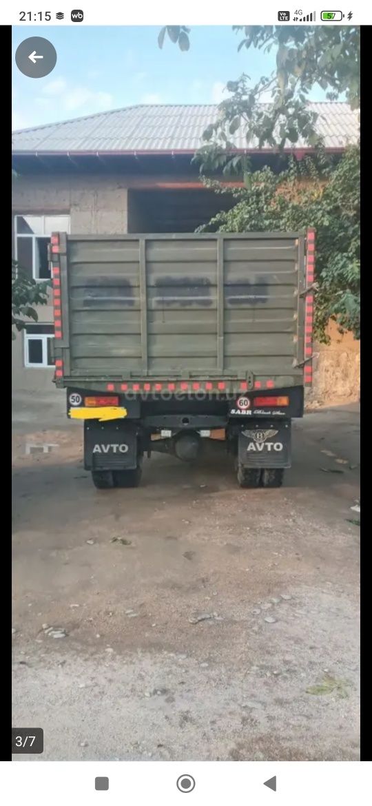 Gaz 53 Aftomobil samasuval mator qilungan yangi balon yangi stator