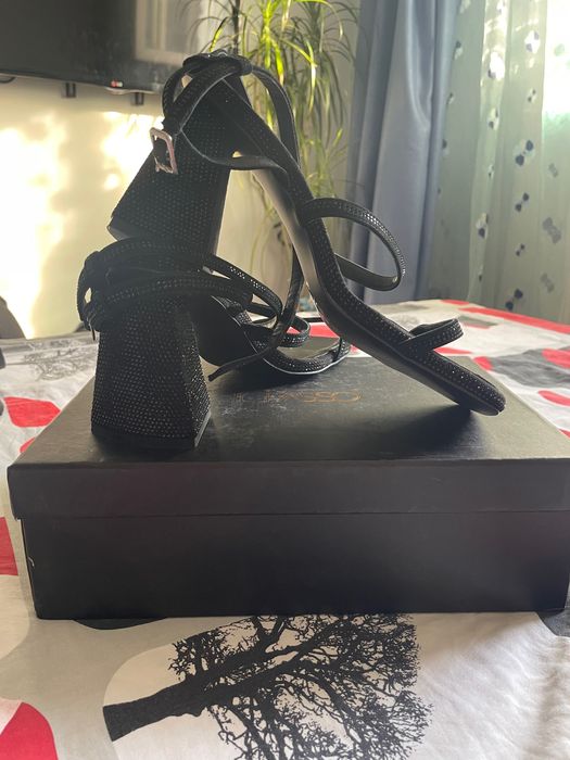 Sandale Il Passo, piele intoarsa, nr 40