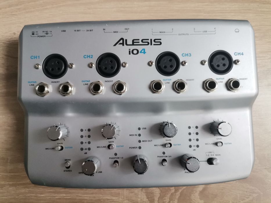 Interfata audio Alesis io4 usb