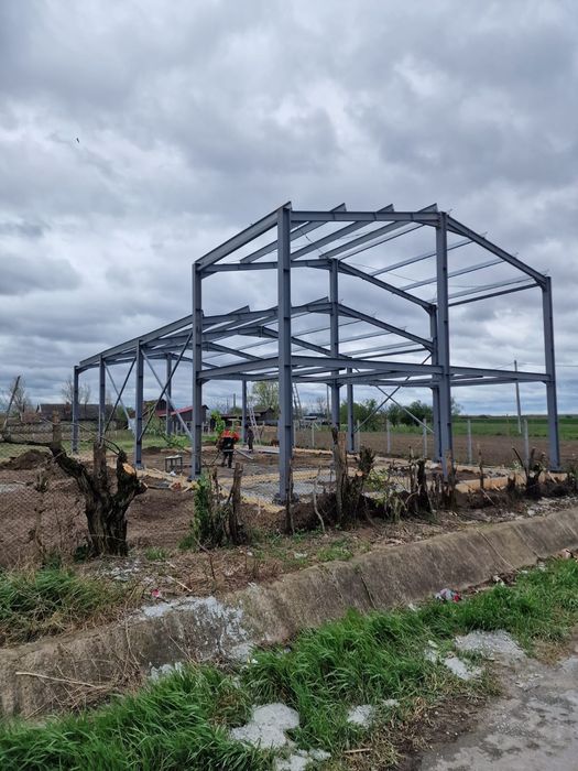 Vând hale metalice conform proiectului dvs lucrăm fără avans