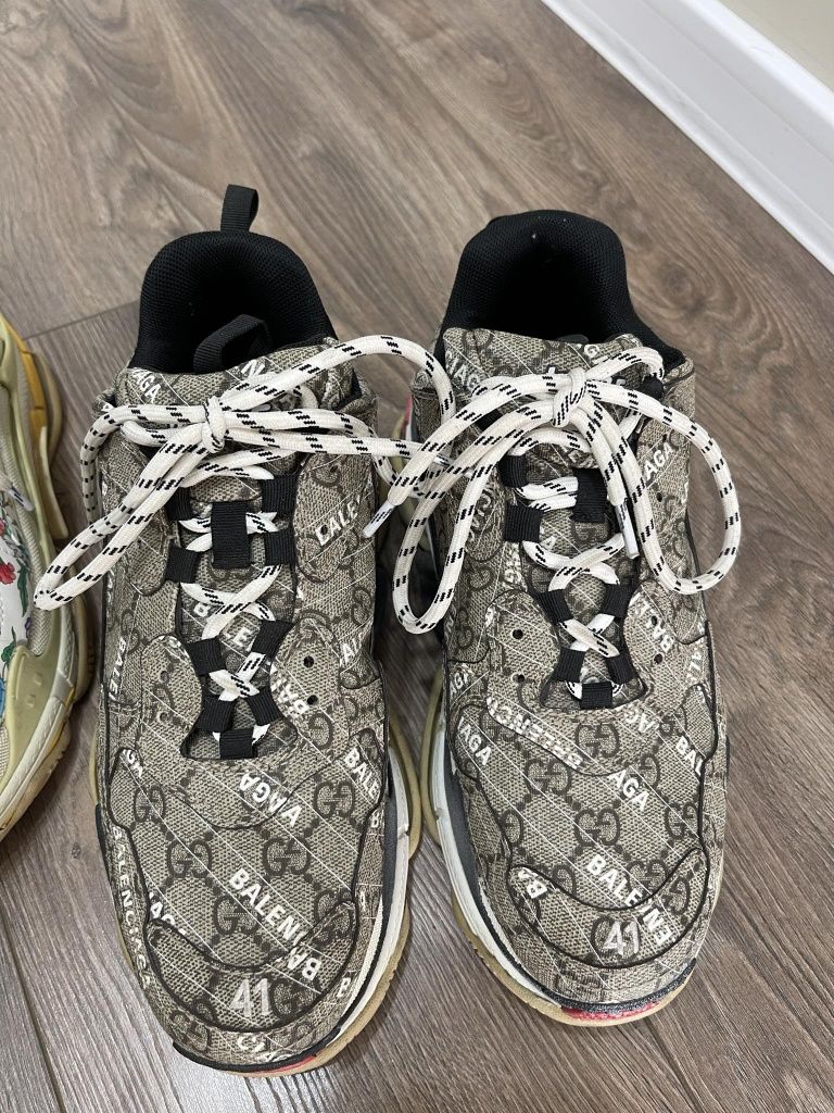 Продавам мъжки и женски кецове Gucci Balenciaga