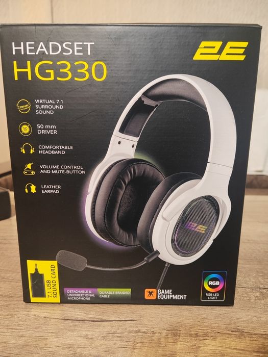 Наушники 2е HG330 RGB