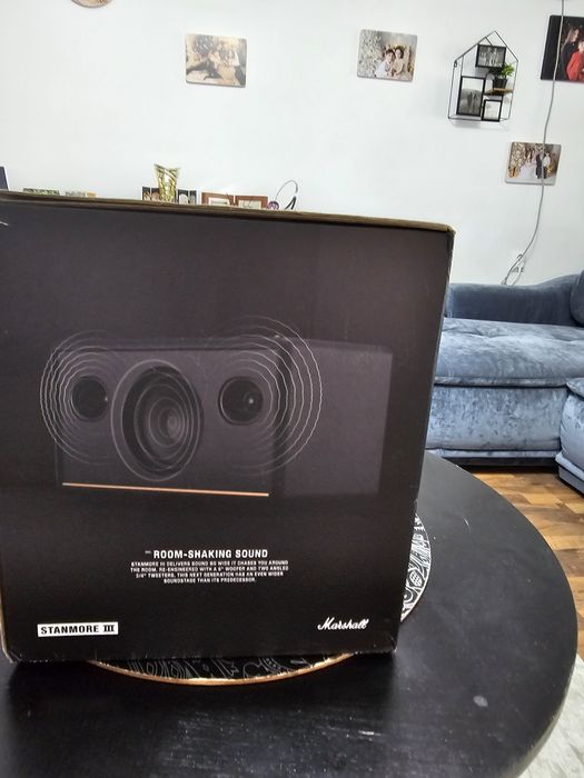 Boxă Marshall Stanmore III – Nouă, Sigilată, Bluetooth, Sunet Premium