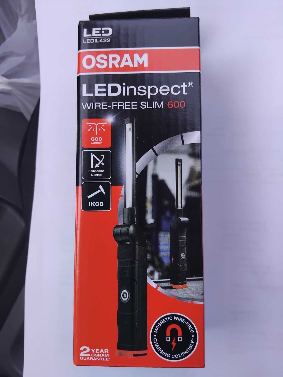 LED Фенер с безжично зареждане OSRAM LEDinspect WIRE-FREE 6W 5700K
