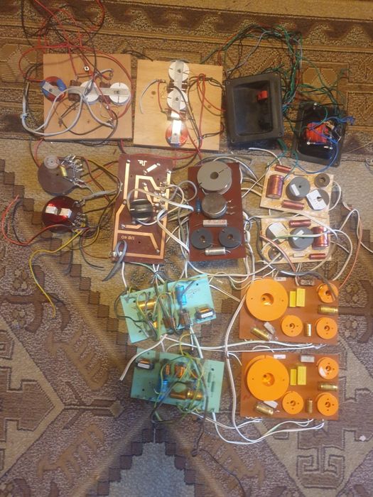 Lot 30 filtre audio( saba,unitra,technics,sony,akai)